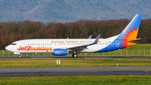 Photo of G-JZBD - Boeing 737-8MG operated by Jet2