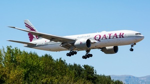 Photo of A7-BBA - Boeing 777-2DZ(LR) operated by Qatar Airways