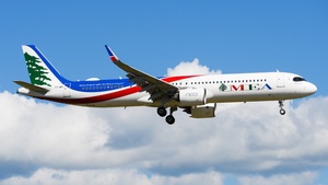Photo of T7-ME1 - Airbus A321-271NX operated by MEA Middle East Airlines