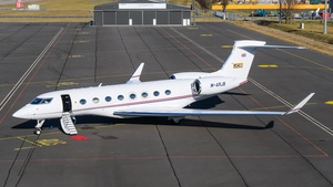 Photo of M-ARJB - Gulfstream G650 operated by J C Bamford Ltd.