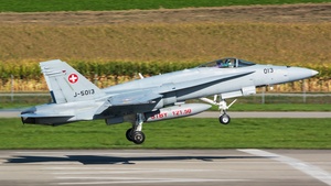 Photo of J-5013 - McDonnell Douglas F/A-18C Hornet operated by Swiss Air Force