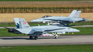 Photo of J-5015 - McDonnell Douglas F/A-18C Hornet operated by Swiss Air Force