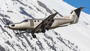 Photo of LX-JFC - Pilatus PC-12 NG operated by Jetfly Aviation