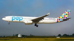 Photo of 9H-POP - Airbus A330-343 operated by flypop (opb Hi Fly Malta)