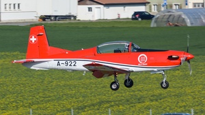 Photo of A-922 - Pilatus PC-7 operated by Swiss Air Force