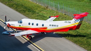 Photo of HB-FRR - Pilatus PC-12 NG operated by Asian Express General Aviation