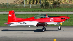 Photo of A-914 - Pilatus PC-7 operated by Swiss Air Force