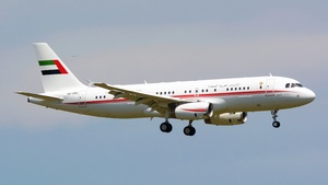 Photo of A6-HMS - Airbus A320-232(CJ) Prestige operated by PAB AirWing - Fujeirah Amiri Flight