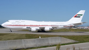 Photo of A6-MMM - Boeing 747-422 operated by Dubai Royal Air Wing
