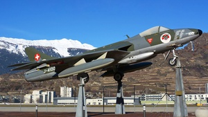 Photo of J-4100 - Hawker Hunter Mk.58 operated by Swiss Air Force
