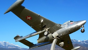 Photo of J-1627 - De Havilland DH-102 Venom FB.50 operated by Swiss Air Force