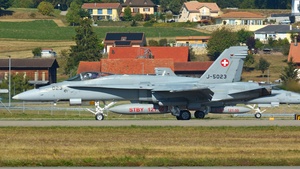 Photo of J-5023 - McDonnell Douglas F/A-18C Hornet operated by Swiss Air Force