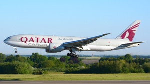 Photo of A7-BFP - Boeing 777-F operated by Qatar Airways Cargo