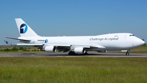 Photo of OO-ACF - Boeing 747-4EVF(ER) operated by Challenge Airlines BE