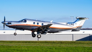Photo of LY-LNG - Pilatus PC-12 NG operated by AMAC Aerospace