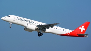 Photo of HB-AZA - Embraer ERJ-190-E2 operated by Helvetic Airways