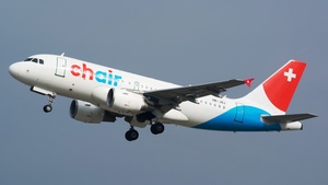 Photo of HB-JOJ - Airbus A319-112 operated by Chair Airlines