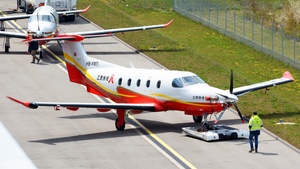 Photo of HB-FRT - Pilatus PC-12 NG operated by Asian Express General Aviation