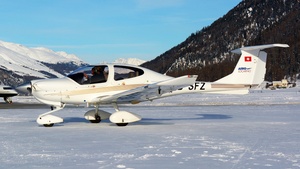 Photo of HB-SFZ - Diamond DA40 Diamond Star operated by Aero Locarno