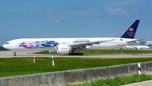 Photo of HZ-AK43 - Boeing 777-368(ER) operated by Saudia