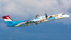 Photo of LX-LQA - Bombardier DHC-8-402 Dash 8 Q400 operated by Luxair