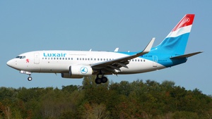 Photo of LX-LGS - Boeing 737-7C9 operated by Luxair