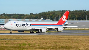 Photo of LX-VCE - Boeing 747-8R7F operated by Cargolux