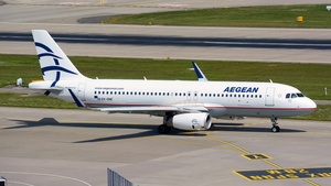 Photo of SX-DNE - Airbus A320-232 operated by Aegean Airlines