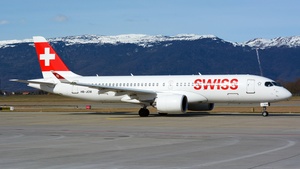 Photo of HB-JCM - Airbus A220-300 operated by Swiss International Air Lines