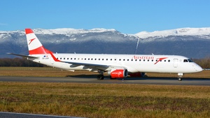 Photo of OE-LWP - Embraer ERJ-195LR operated by Austrian Airlines