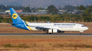 Photo of UR-PSY - Boeing 737-8EH operated by Ukraine International Airlines