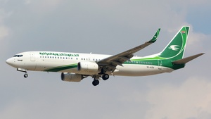 Photo of YI-ASV - Boeing 737-81Z operated by Iraqi Airways