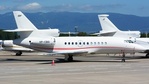 Photo of VP-CBG - Dassault Falcon 900DX operated by Empire Aviation