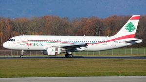 Photo of T7-MRA - Airbus A320-214 operated by MEA Middle East Airlines