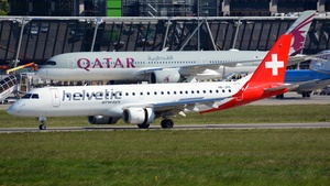 Photo of HB-JVO - Embraer ERJ-190LR operated by Helvetic Airways