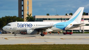 Photo of HC-CGT - Airbus A319-132 operated by TAME