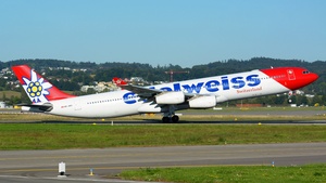 Photo of HB-JMG - Airbus A340-313 operated by Edelweiss Air