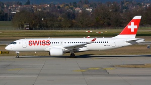 Photo of HB-JCG - Airbus A220-300 operated by Swiss International Air Lines