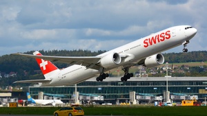 Photo of HB-JND - Boeing 777-3DE(ER) operated by Swiss International Air Lines