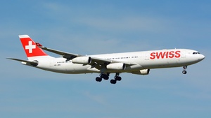 Photo of HB-JMA - Airbus A340-313 operated by Swiss International Air Lines