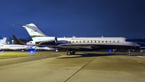 Photo of M-ASRI - Bombardier Global Express XRS operated by Orascom Aviation