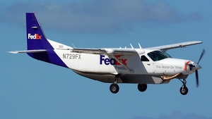 Photo of N729FX - Cessna 208B Super Cargomaster operated by FedEx Feeder (opb Mountain Air Cargo)
