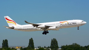 Photo of EC-MQM - Airbus A340-313 operated by Plus Ultra Líneas Aéreas