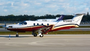 Photo of N724HS - Pilatus PC-12 NG operated by Private