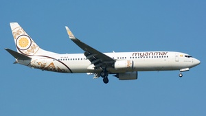 Photo of XY-ALG - Boeing 737-86N operated by Myanmar National Airlines