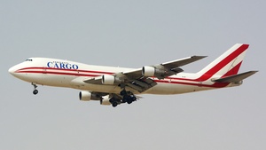 Photo of 4L-GEL - Boeing 747-222B(SF) operated by Geosky