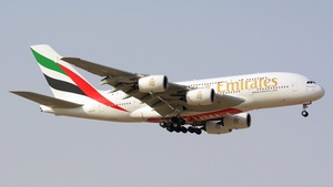 Photo of A6-EUT - Airbus A380-842 operated by Emirates