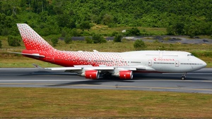 Photo of EI-XLJ - Boeing 747-446 operated by Rossiya Airlines