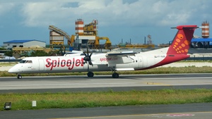 Photo of VT-SUD - Bombardier DHC-8-402 Dash 8 Q400 operated by SpiceJet