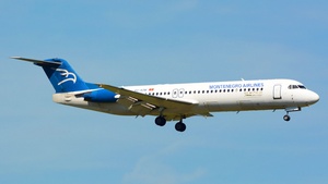 Photo of 4O-AOM - Fokker 100 operated by Montenegro Airlines